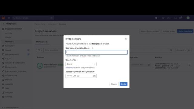 Git - Add Members - GitHub | GitLab смотреть онлайн