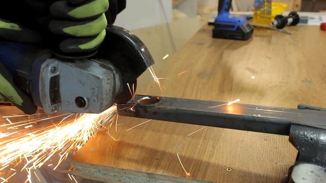 Стойка для 230мм болгарки из профильных труб своими руками. Как сделать стойку для УШМ смотреть онлайн