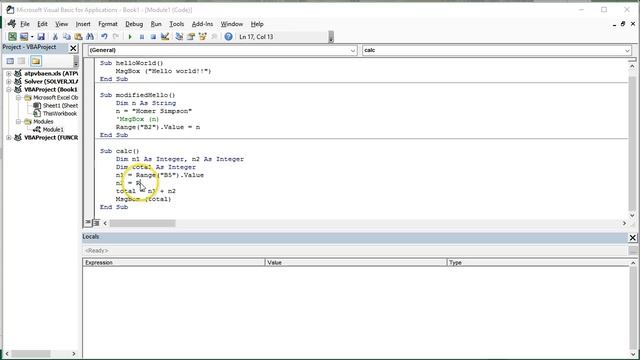 VBA basics: Calculator смотреть онлайн