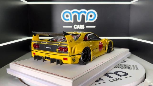 Ferrari F40 LWBK 1:18 mondea yellow смотреть онлайн