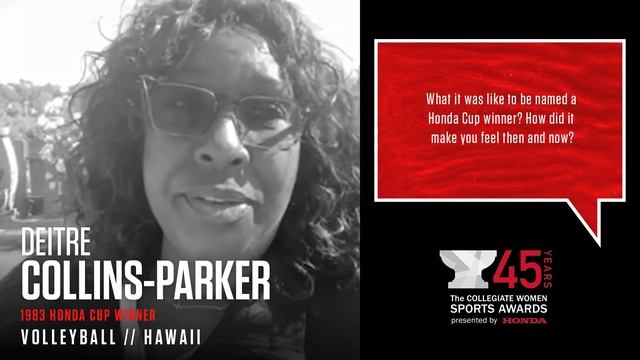 Deitre Collins-Parker | 1983 Honda Cup Winner | CWSA 45th Anniversary (04) смотреть онлайн