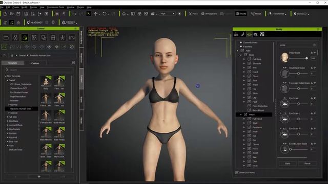 Reallusion's Character Creator 3: How To Resize Body & Head