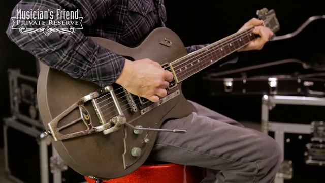 Duesenberg USA Starplayer TV Rusty Steel Semi-Hollow Electric Guitar