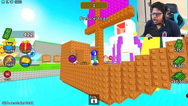 Roblox AYUSH And EKTA USE SKIBIDI TOILET in Slide Down a Hill ! смотреть онлайн