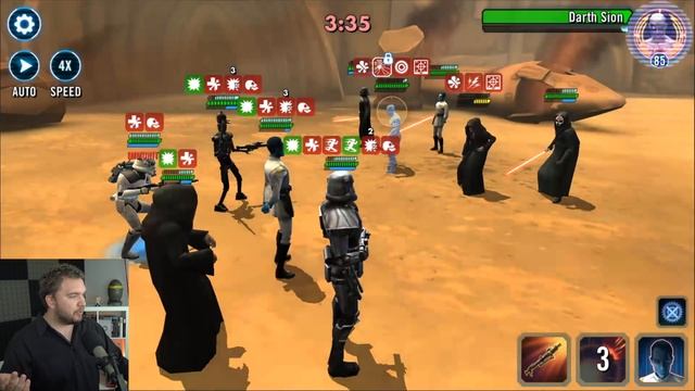 Reworked IG-88 Arena Gameplay - Target Lock Mayhem! | Star Wars: Galaxy of Heroes смотреть онлайн