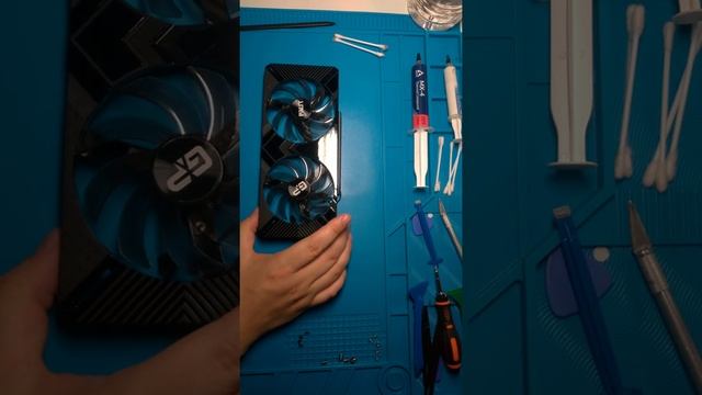 Palit RTX2070 разборка+замена т\пасты ч.2