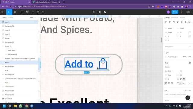 Figma Class 3 I Icons I Banner Design I Food App Design I In Telugu смотреть онлайн