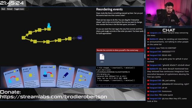 【Oh My Git!】I'm Bad With Git Let's Relearn It смотреть онлайн