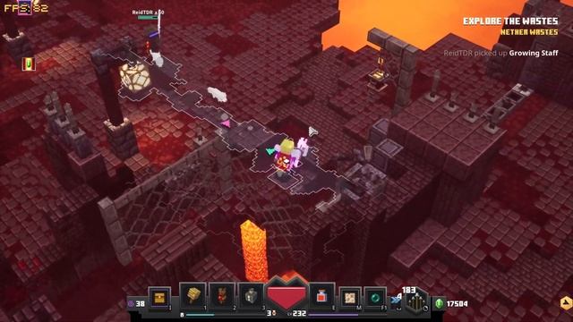 ENTER THE NETHER WASTES! Flames of the Nether FIRST LOOK Minecraft Dungeons смотреть онлайн