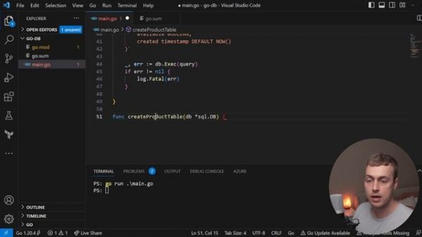 Go - SQL Databases in Golang with the database/sql package