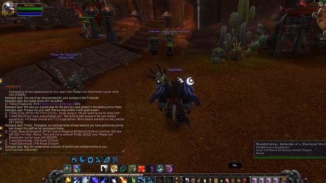 HOW TO DISBAND A GUILD IN WOW LEGION 2017 (QUICK & EASY) - WoW Disband Guild Command смотреть онлайн