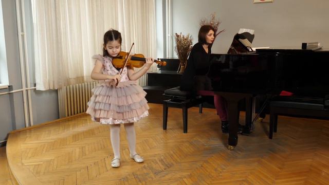 G.B. Pergolesi - Siciliana, Emilia Anastasijević II OMŠ, violina