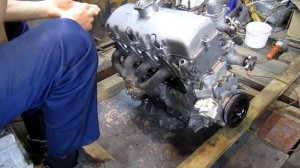 Капиталка двигателя УЗАМ  Москвич ИЖ 412