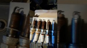 Киа Рио замена свечей зажигания, через 60000 км.