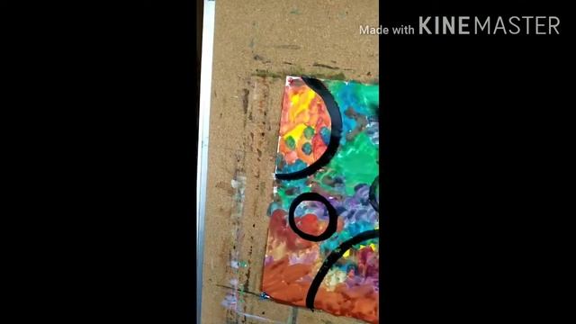 Нетрадиционное рисование "Космос" смотреть онлайн