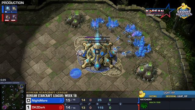 Dark vs NightMare - ZvP | Korean Starcraft League: Week 18 | Weekly StarCraft 2 Tournament смотреть онлайн