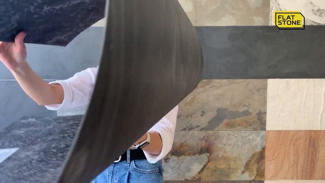 Каменный шпон Flat Stone - Сланец South gray смотреть онлайн