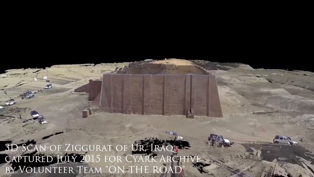 Ziggurat of Ur, 3D Animation смотреть онлайн