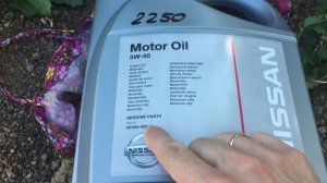 Отличаем подделку от оригинала, моторное масло Ниссан 5W40