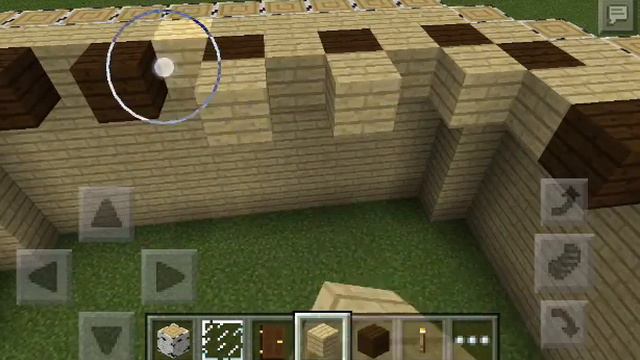 Строим красивый дом в minecraft pe #1 1 этаж смотреть онлайн