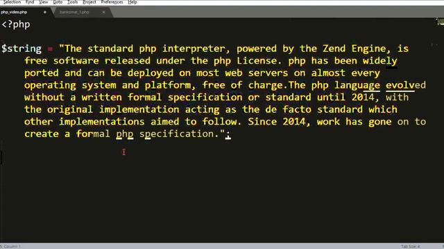 PHP-də strpos və str_replace funksiyalarının alqoritmi смотреть онлайн