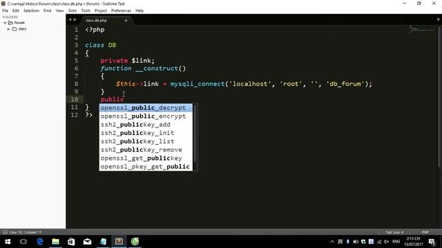 Create Forum Use PHP and Bootstrap Part 2 смотреть онлайн