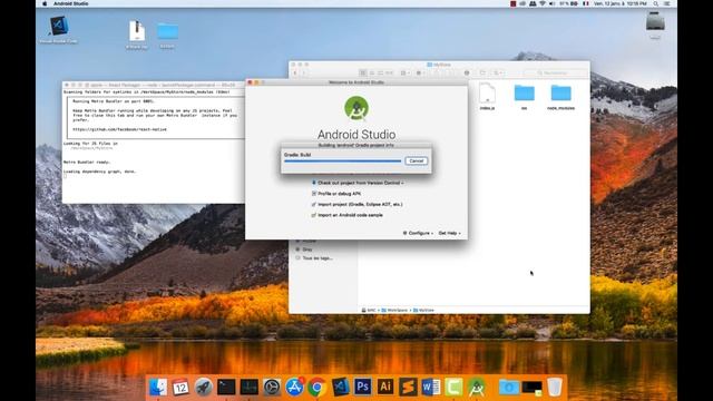 KStore - Installing guide via React Native & Android Studio смотреть онлайн