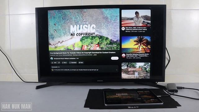 How to Connect iPad Pro Screen to Samsung Smart TV | Type C to HDMI смотреть онлайн