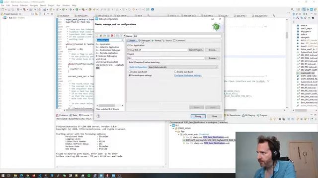 Failure starting GDB server смотреть онлайн