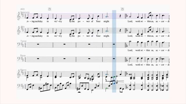 Forward By Faith | SATB Choir | Soprano 1 part {C. Berry} смотреть онлайн