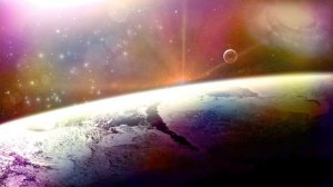 Красивый футаж земли в космосе. Beautiful footage of the earth in space.