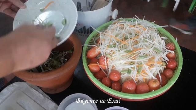 Готовим Тайскую Еду!!! Тайский Буфет. смотреть онлайн