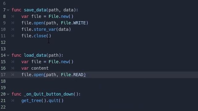 Godot how to save game data смотреть онлайн
