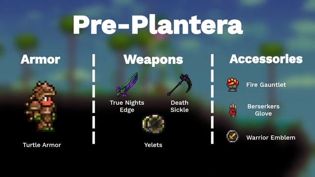 Terraria 1.4.5 - Entire Melee Guide In 1 Minute! смотреть онлайн