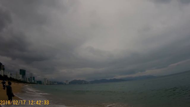 Вьетнам Начянг 2018. Погода и море 17-го февраля 2018 года смотреть онлайн