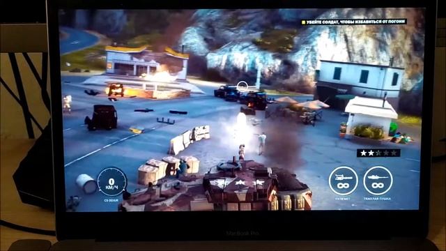Играю на MacBook Pro 13 2017 в Nvidia NOW в Just Cause 3 смотреть онлайн