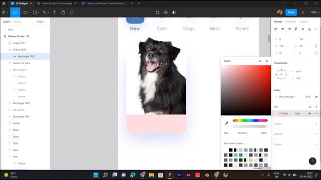 Pet Adoption App UI Design in Figma | Step by Step Tutorial смотреть онлайн