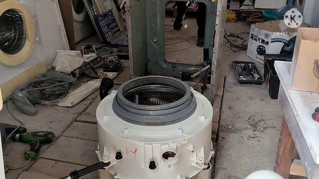 ВОССТАНОВЛЕНИЕ,капитальный ремонт стиральной машины LG Direct drive(прямой привод)Замена подшипника смотреть онлайн