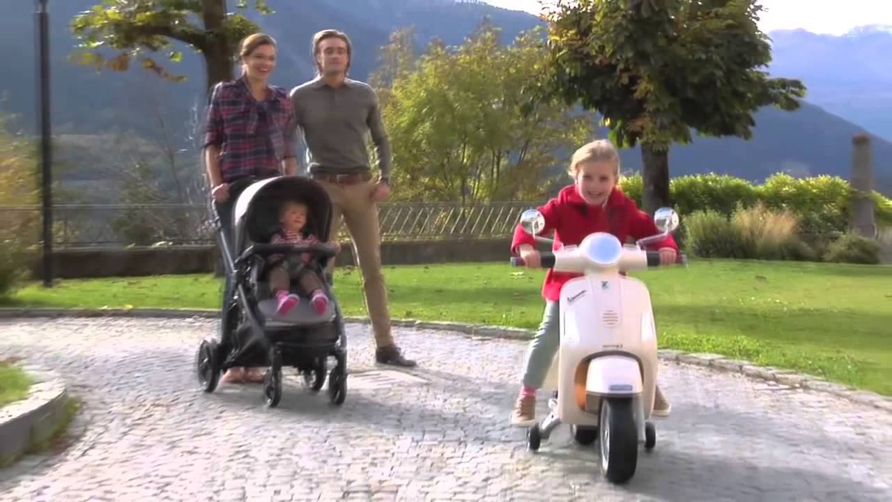 Детский электромотоцикл Vespa смотреть онлайн