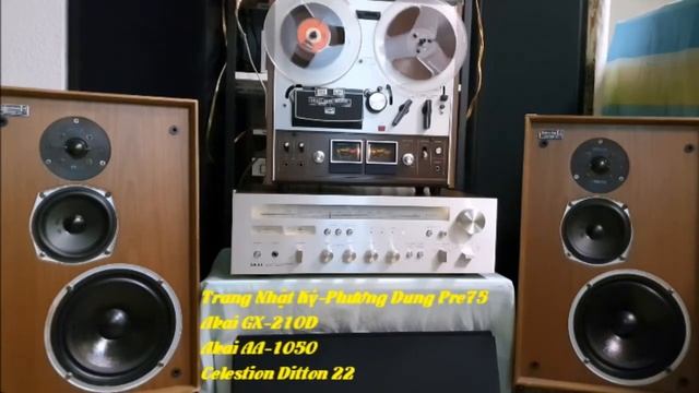 Celestion Ditton 22-Trang Nhật Ký (Hoàng Trọng) Qua Tiếng Hát Phương Dung