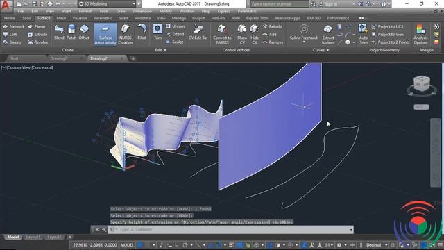 Autodesk AutoCAD: How to use Extract Isoline Command in Autodesk AutoCAD смотреть онлайн