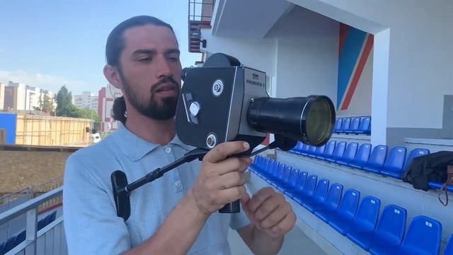 Советская любительская кинокамера «Красногорск-3» смотреть онлайн