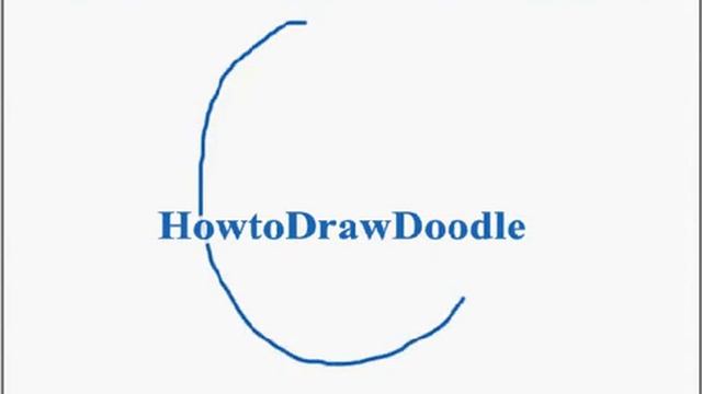 How to draw a oval doodle смотреть онлайн