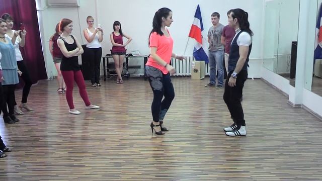 Чино и Даша. Пермь. окт. 2014. Baila Bachata смотреть онлайн