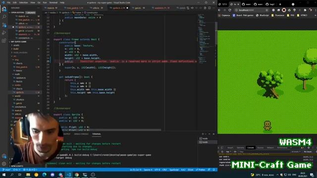#5 Пишем игру под WASM4 (Assembly script): Генерация смотреть онлайн