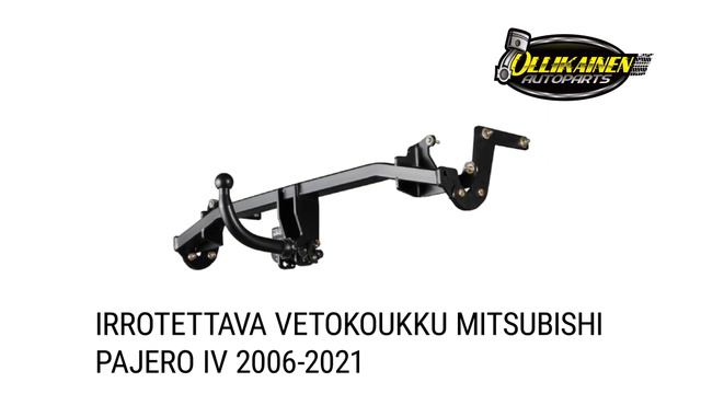 Irrotettava vetokoukku Mitsubishi Pajero IV 2006-2021 смотреть онлайн