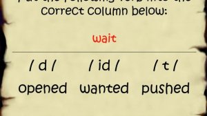 ed pronunciation explanation video