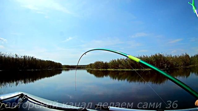 Приключения на рыбалке. Что можно достать со дна реки на донку и проверяем гибкость удилища смотреть онлайн