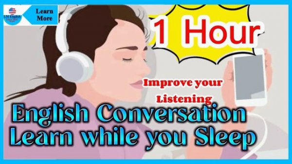 English Conversation Learn while you Sleep / Improve your Listening  # 1 #LMEnglishTV