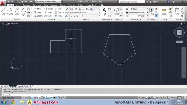 Day - 9 - 25 - Explode, Edit Poly line in AutoCAD смотреть онлайн